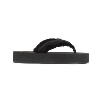 Balenciaga Cushy Thong Sandals - female - Balenciaga - Flip Flops - Black - 6 UK - Shoes