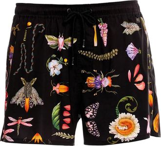 Agua Bendita Costume da bagno a fiori - MULTICOLOR