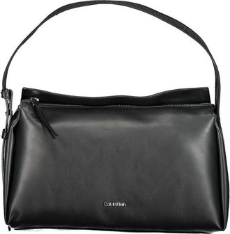 Calvin Klein Black Polyester Women Womens Handbag