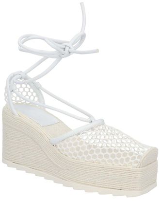 Bottega Veneta Womens Polyester Stretch Espadrille Wedge (Authentic Pre- Loved)