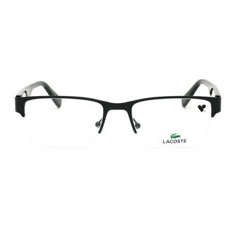 Lacoste L2299N301 Rectangle Semi-Rim Metal Eyeglasses - Green