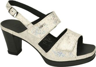 Vital Tosca Slingback Sandalen - Dames - Sandalen met hakken - Wit - 40 EU - Schoenen