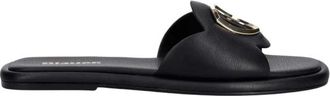 Blauer Schoenen, Dames, Zwart, 39 EU, Leer, Moody 01 Sandaal