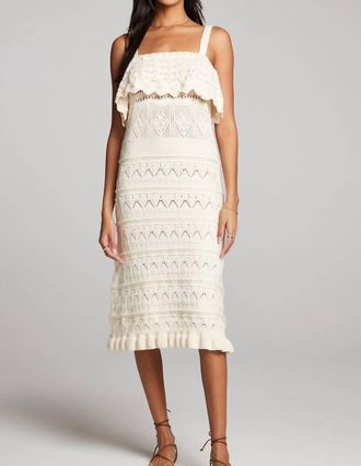 Saltwater Luxe Kendra Dress In Natural