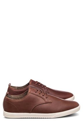 Clae Ellington Sneaker in Chestnut Oiled Leather at Nordstrom, Size 11.5