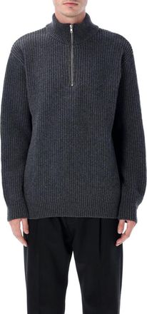 Colorful Standard Recycled Merino Wool Quarter Zip Sweater