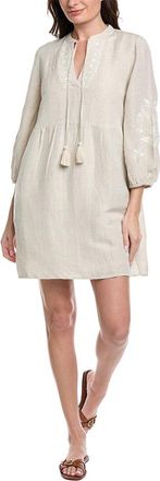 Tommy Bahama St. Lucia Linen-Blend Floral Dress