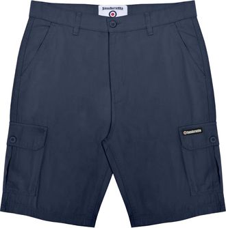 Lambretta Heren SS25 Cargo Shorts (Marine)