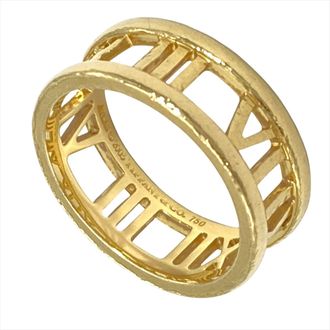Tiffany & Co. Atlas Yellow Gold Yellow Gold (18K) Band Ring (Pre-Owned)
