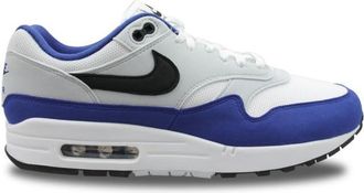 Nike FD9082 Air Max 1 Men White/Black-DEEP Royal Blue UK 8.5