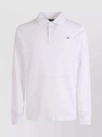 Paul & Shark cotton polo shirt long sleeves