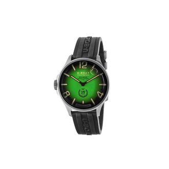 U-Boat Capsoil Darkmoon 25 Ss Soleil Quartz Green Dial Mens Watch 2031