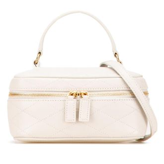 Saint Laurent Pre-owned Saint Laurent Quilted Lambskin East West Vanity Case Ladies PMR669560 0921