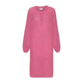 Americandreams Americandreams, Kleedjes, Dames, Roze, ONE Size, Wol, Zelma Gebreide Jurk