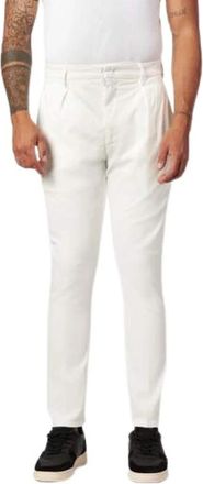 Dondup Chinos - Heren - Chinos - Wit - W31 - Katoen - Broeken