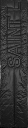 Saint Laurent Black Logo padded scarf