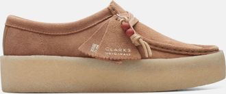 Clarks Womens Clarks Wallabee Cup Shoes in Beige