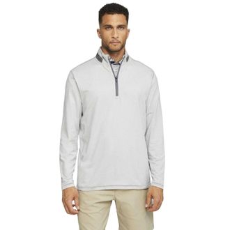 Puma Trui met kwart rits voor heren (Leisteen)