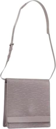 Louis Vuitton Pre-owned Cross Body Bags, female, Purple, Size: ONE SIZE Pre-owned Leather Cross Body Bag