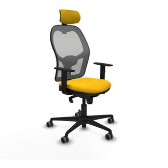 Piqueras y Crespo Piqueras Y Crespo Jorquera Silla De Oficina Amarilla Confortable