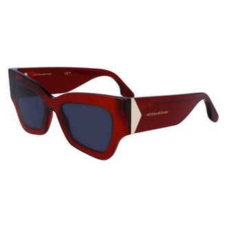 Victoria Beckham Red Acetate Womens Sunglasses