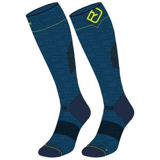 Ortovox Ski Tour LT Comp Long Socks Skisocken für Herren | blau