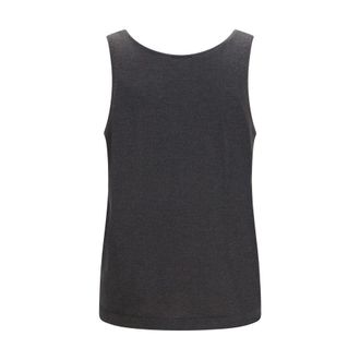 Brunello Cucinelli Womens Gray Cashmere Tank Tops