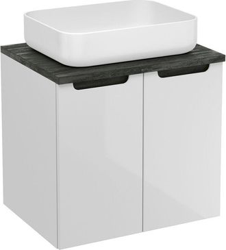 Puma Naturel Mueble De Ba&ntilde;o Bajo Lavabo Naturel Stilla 60x60x45 Cm, Blanco (stillad06033dc)