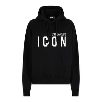 Dsquared2 Hoodies, male, Black, Size: XS Felpa