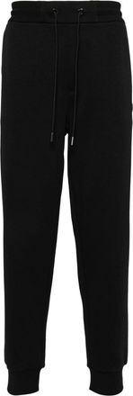 BOSS logo-appliqué track pants - men - Cotton/Polyester - 3XL - Black