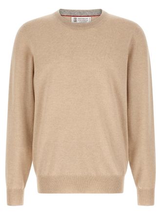Brunello Cucinelli Beige Cashmere Mens Cardigan