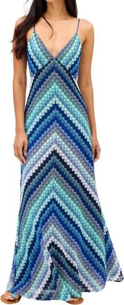 Allison Nellie Maxi Dress In Mint Multi