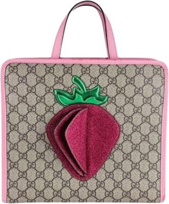 Gucci Pre-owned GG Supreme Tote Bag - Dames - Vintage Shopper - Veelkleurig - ONE Size - Vintage