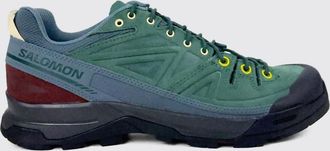 Salomon Sneakers X-Alp bicolore in pelle scamosciata e mesh con suola dentellata