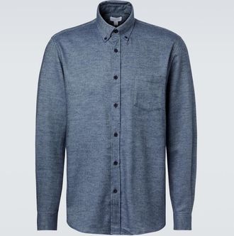 Sunspel Cotton flannel shirt