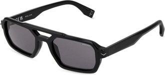 Police Splu 71 Zonnebril - Heren - Zonnebrillen - Zwart - 53 MM - Accessoires