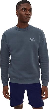 Arc'teryx Emblem Fleece Crew Mens Clothing Dark Stratus : 2XL, Cotton/Polyester