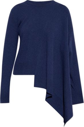 Alexander McQueen Kasjmier trui - Dames - Cashmere truien - Blauw - M - Kasjmier - Truien & Vesten