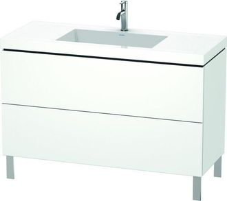 Duravit Duravit L-cube C-conjunto Vertical, 2 Cajones, Sin Rebosadero, 1