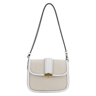 Pourchet Dames, Tassen, Wit, Maat: ONE Size Leer