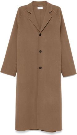 The Row Womens Wool Long Coat - Tan - Size EU 36 (Womens)