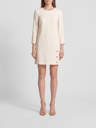 Twinset Long-Sleeved Cr&ecirc;pe Sheath Mini Dress