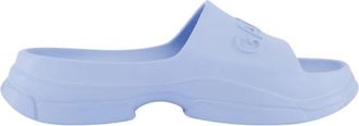Ganni Lichtgewicht Zwembad Slide - Dames - Sandalen - Blauw - 40 EU - Schoenen
