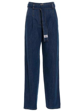 Alberta Ferretti Filosofie jeans met voorste plooien