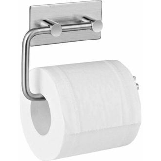 OEM Porta Papel Higi&ecirc;nico Adesivo, A&ccedil;o Inox Escovado, Porta Papel Higi&ecirc;nico Sem Furos