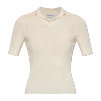 Burberry Dames, Truien, Beige, Maat: M Kasjmier