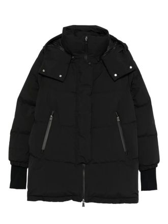 Herno hooded puffer coat - Black