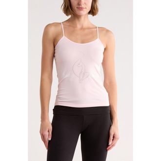 Baby Phat Seamless Logo Camisole in Ballerina at Nordstrom Rack