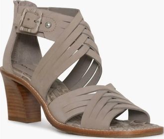 Donald J Pliner Womens Junnah Sandal In Taupe Nubuck