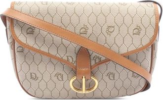Dior Pre-owned Dior Honeycomb Coated Canvas Crossbody G9QOQD7OZOLYI0OM
